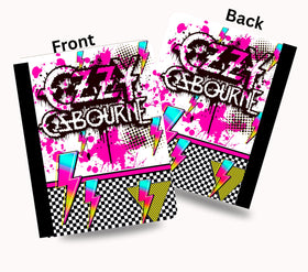 Ozzy vinyl composition notebook wrap
