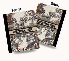 Dior vinyl composition notebook wrap