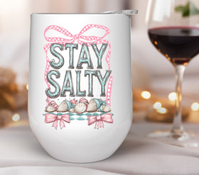 Stay Salty Bows 2 UV DTF Decals