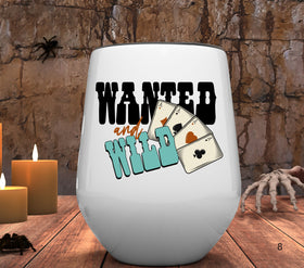 Wanted and Wild UV DTF Decals