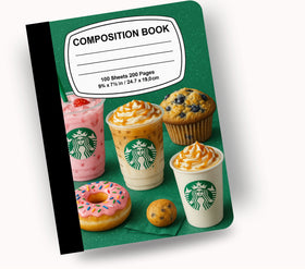 Bucks vinyl composition notebook wrap