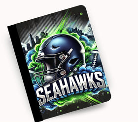 Seahawks vinyl composition notebook wrap