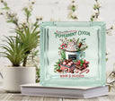 warm and Delicious Glass Block Decal 2 sizes available