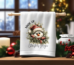 Christmas magic DTF Transfers for pillows and towels