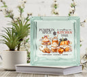 Pumpkin spice and everything nice Fall Glass Block Decal 2 sizes available