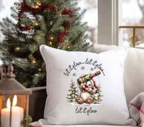 Let it flow DTF Transfers for pillows and towels