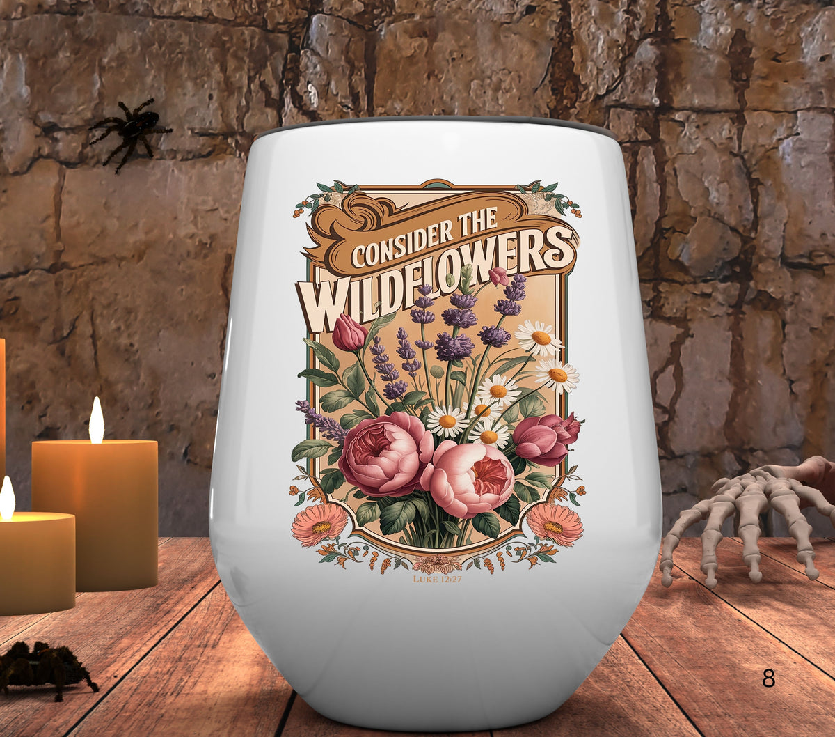 Consider the wildflowers UV DTF Decals