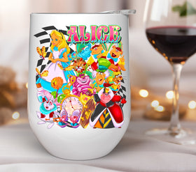 Wonderland UV DTF Decals