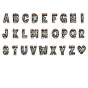 Serape Cowhide Doodle Font Download- Upper and Lowers case with special characters and numbers
