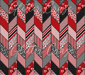 Valentine Tangram wrap