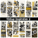 Vintage Inspiration and floral Decal sheets 3 Designs