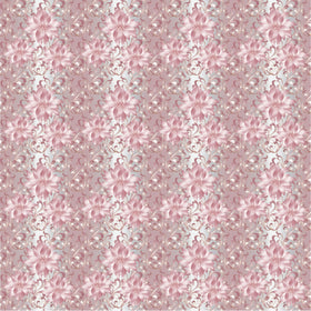 Vintage Pink Flowers - Adhesive Vinyl