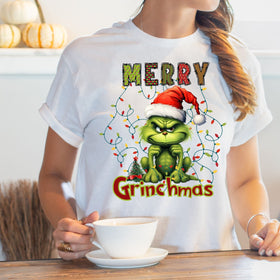 Merry Grinchmas DTF Transfer