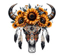 Western Bullskulls Extra Large 2 sizesUV Dtf Decals-- 15 Designs