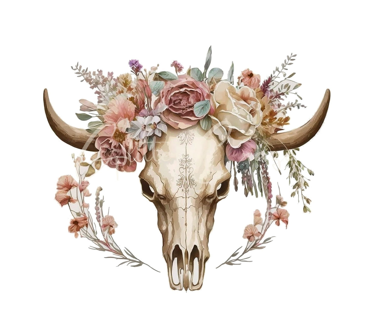 Western Bullskulls Extra Large 2 sizesUV Dtf Decals-- 15 Designs