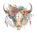 Western Bullskulls Extra Large 2 sizesUV Dtf Decals-- 15 Designs