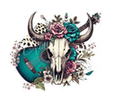 Western Bullskulls Extra Large 2 sizesUV Dtf Decals-- 15 Designs