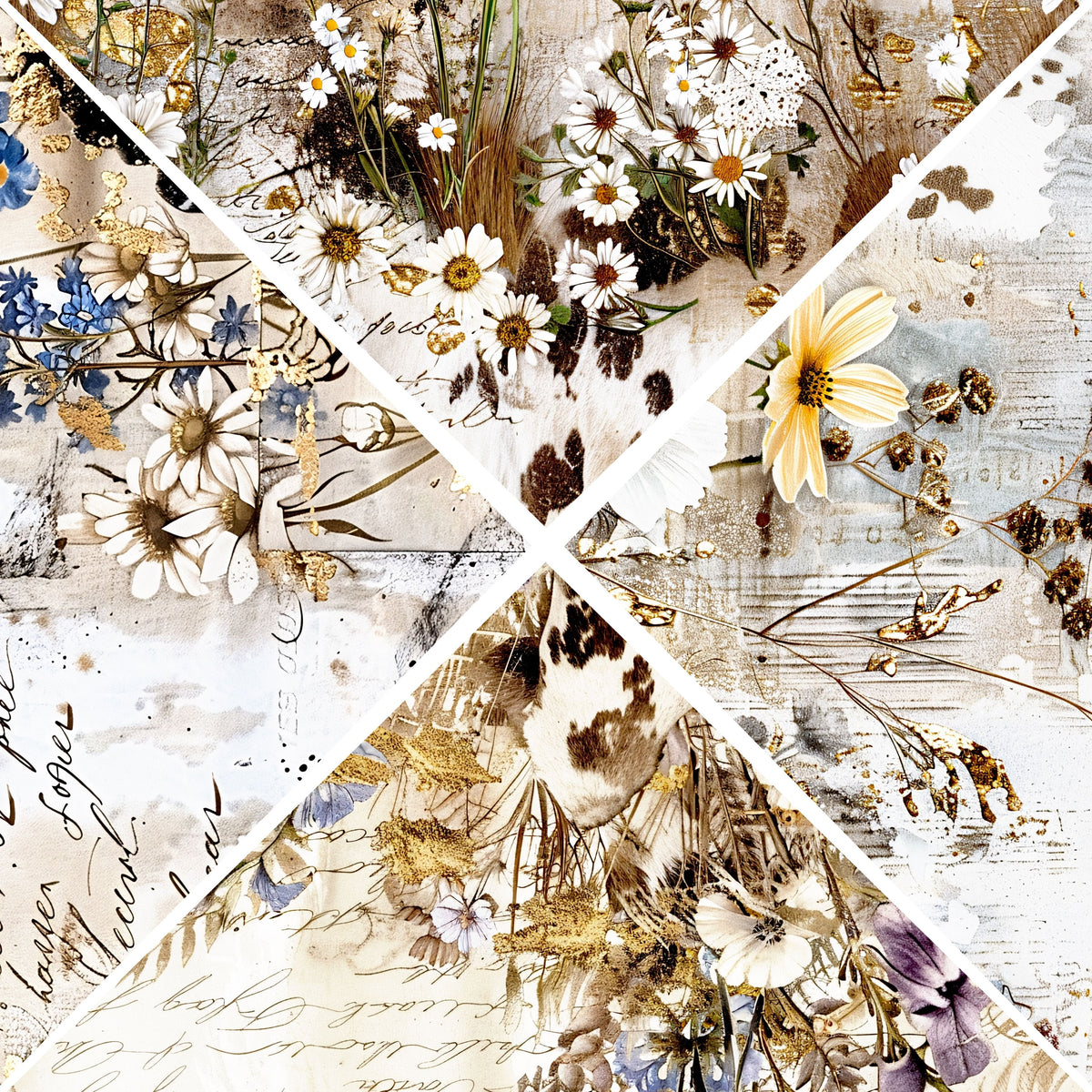 Western Wildflower Vsplit Precut Vinyl