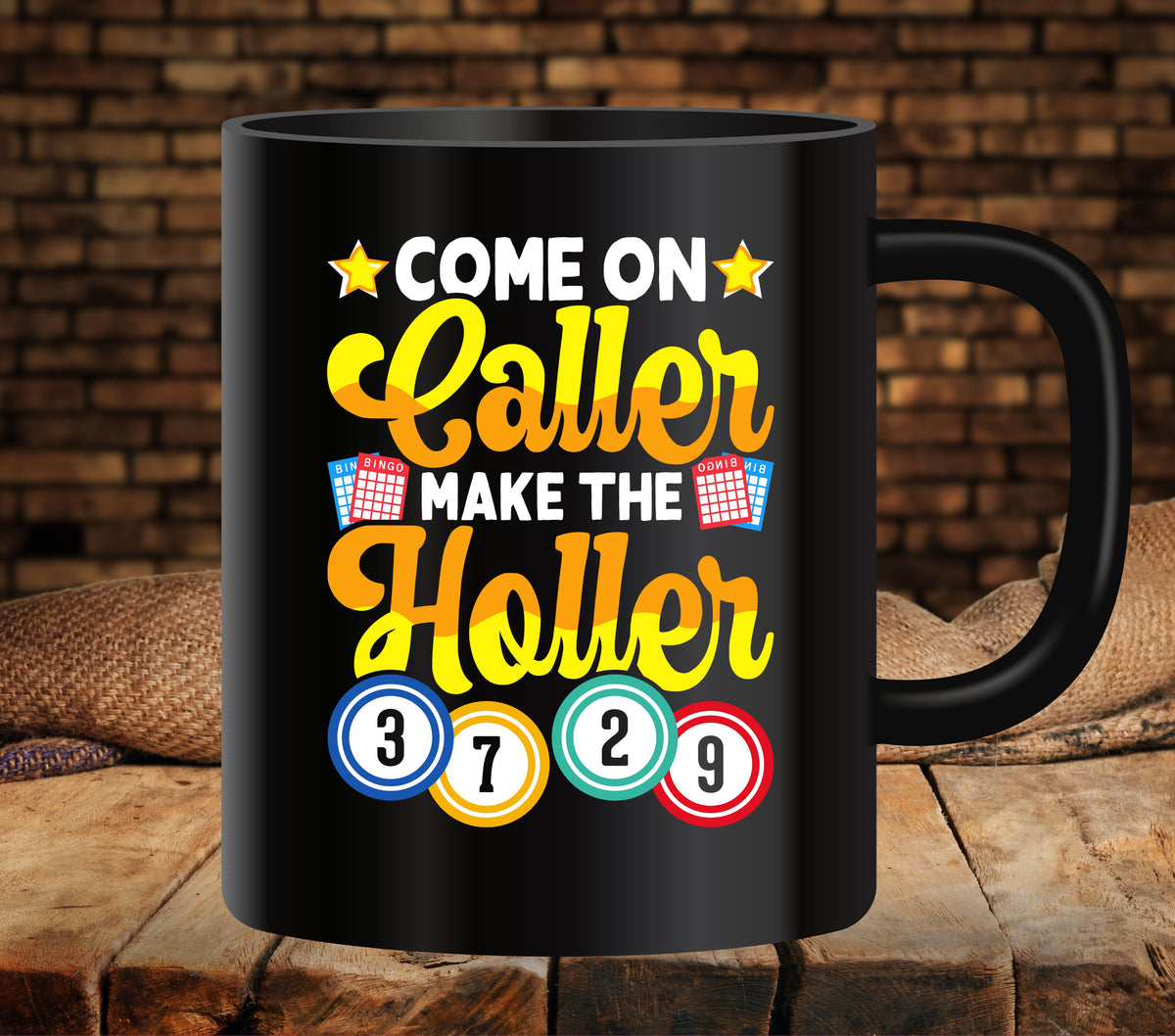 Come on caller UV DTF Decals