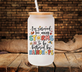 To be bothered by raindrops UV DTF Decals