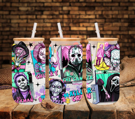 Killer Crew UV DTF 16oz Libbey wrap