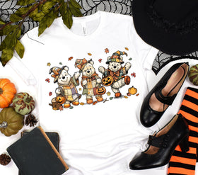Hello Fall Pooh DTF Transfers