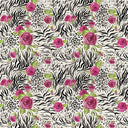 Zebra Rose - Adhesive Vinyl