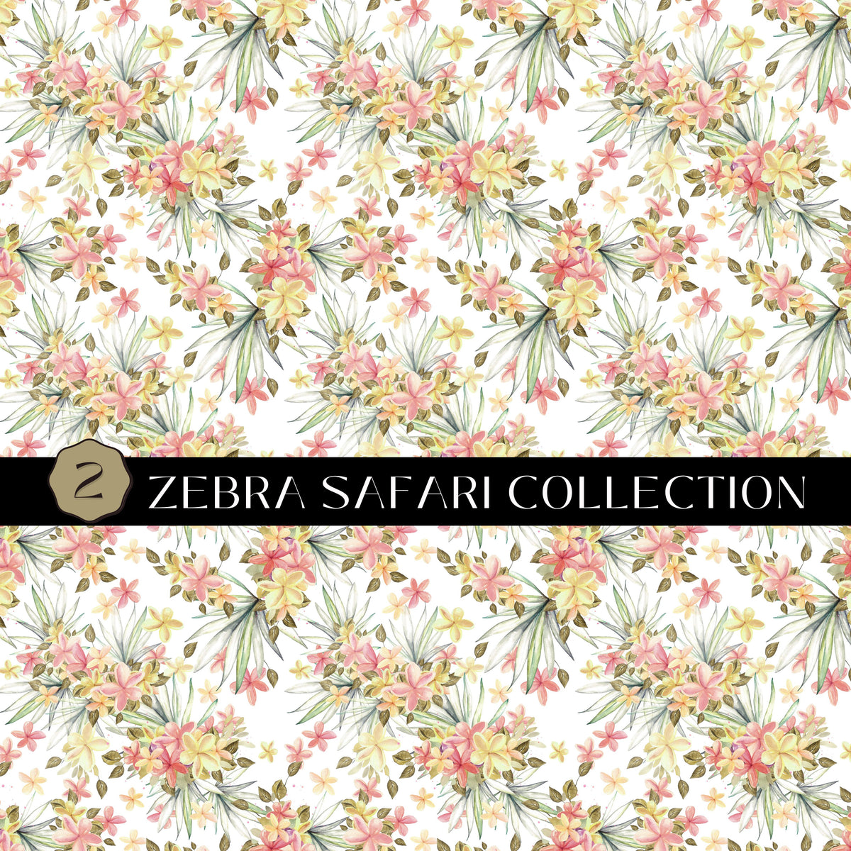 Zebra Safari Vinyl collection- 12x12 vinyl sheets-10 designs available