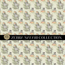 Zebra Safari Vinyl collection- 12x12 vinyl sheets-10 designs available