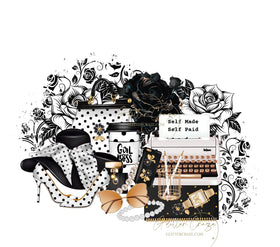 Girl Boss- Self Made-Self Paid DTF Hat Transfers