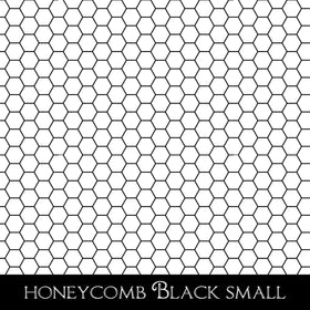 Honey comb UV DTF Decal Sheets 8 colors  2 sizes available