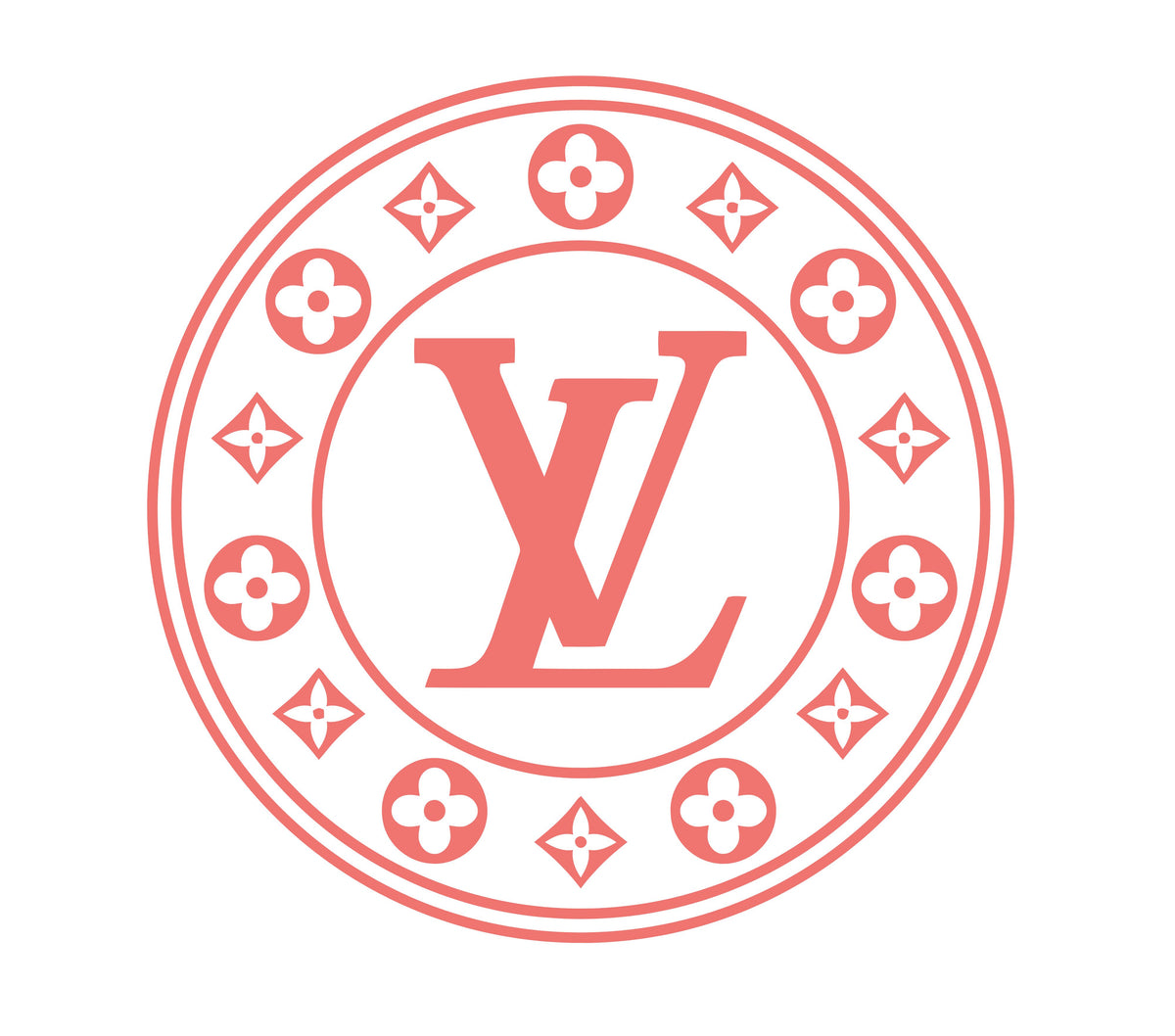 Designer Logo  UV DTF Decals- 5 sizes