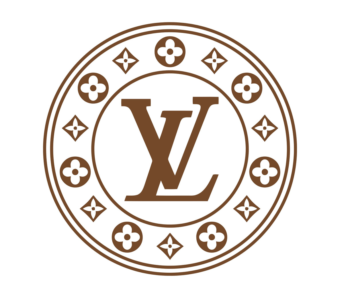 Designer Logo  UV DTF Decals- 5 sizes