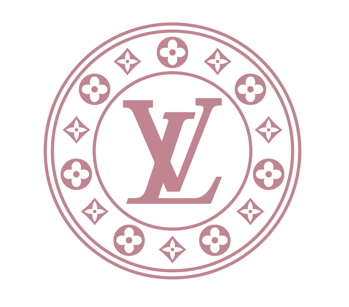 Designer Logo  UV DTF Decals- 5 sizes