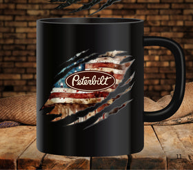Peterbilt flag UV DTF Decals