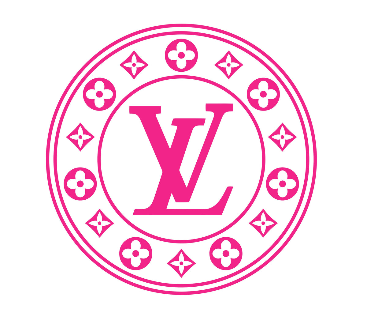 Designer Logo  UV DTF Decals- 5 sizes