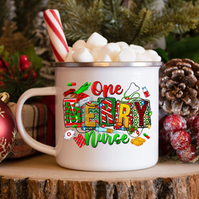 One Merry Nurse UV DTF Decal