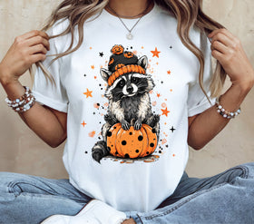 Pumpkin Panda DTF Transfers