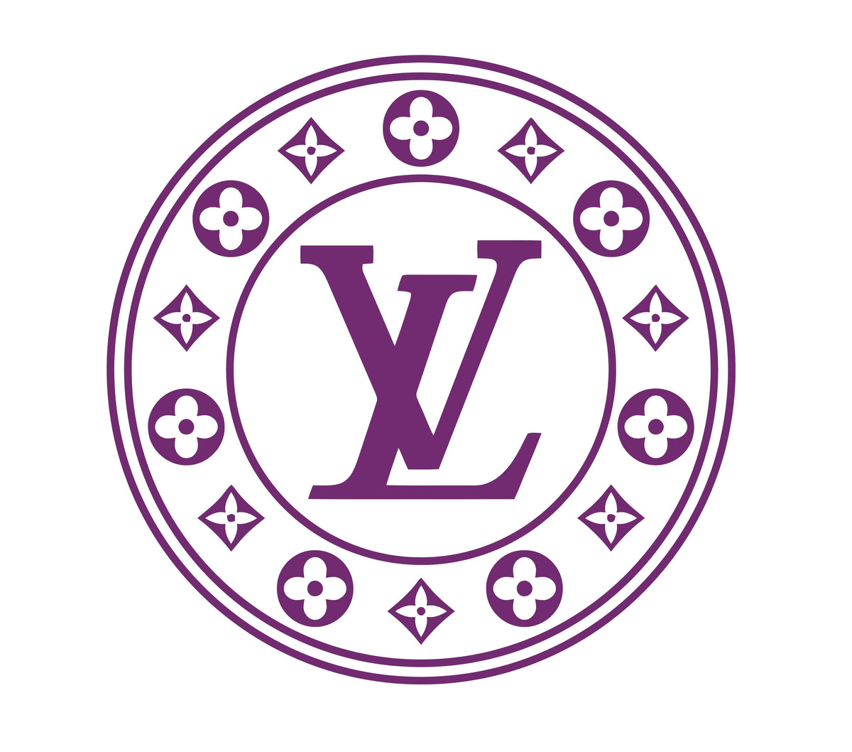 Designer Logo  UV DTF Decals- 5 sizes