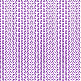 Purple Awareness Ribbon - Adhesive Vinyl