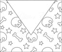 Skull and Bones V split Template download