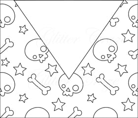 Skull and Bones V split Template download