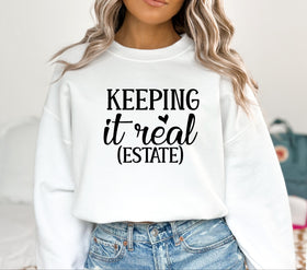 Keeping it real estate DTF Transfers