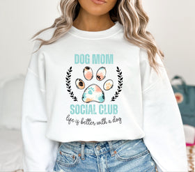 Dog Mom Social Club DTF Transfers