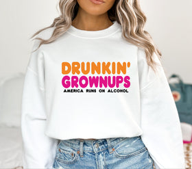 Drunkin Grownups DTF Transfers