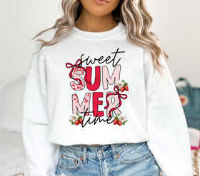 Sweet Summertime Strawberries DTF Transfers