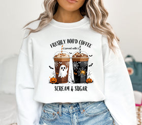 Freshly Boo'd Coffee DTF Transfers
