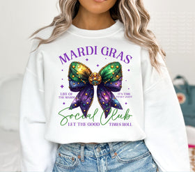 Mardi Bow DTF Transfers