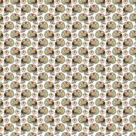 Sugar Skull All Flowered Up - Adhesive Vinyl