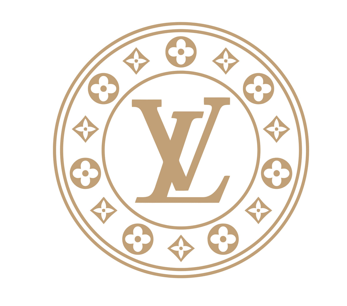 Designer Logo  UV DTF Decals- 5 sizes